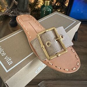 Dolce Vita Slides  - Dasa Light Gold